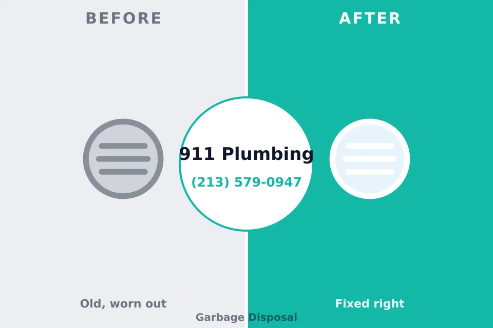 Before and after: plumbing repair Colony Park, PA